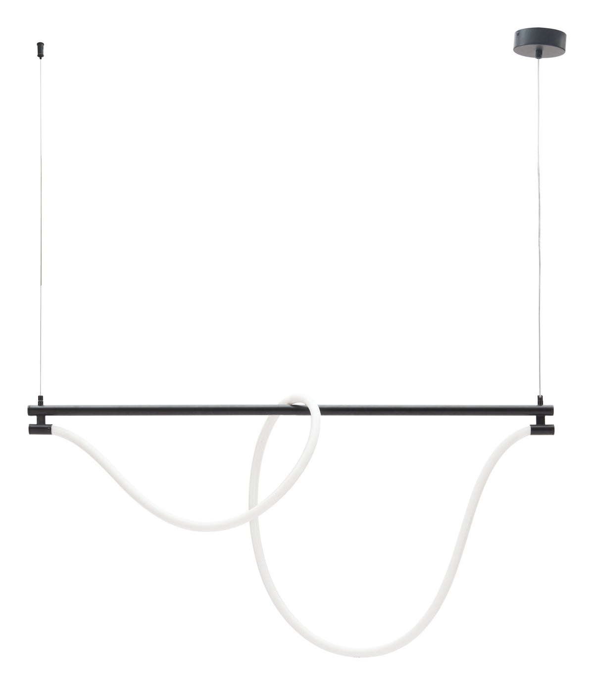 Adder Ceiling Lamp Black by Zuo Modern