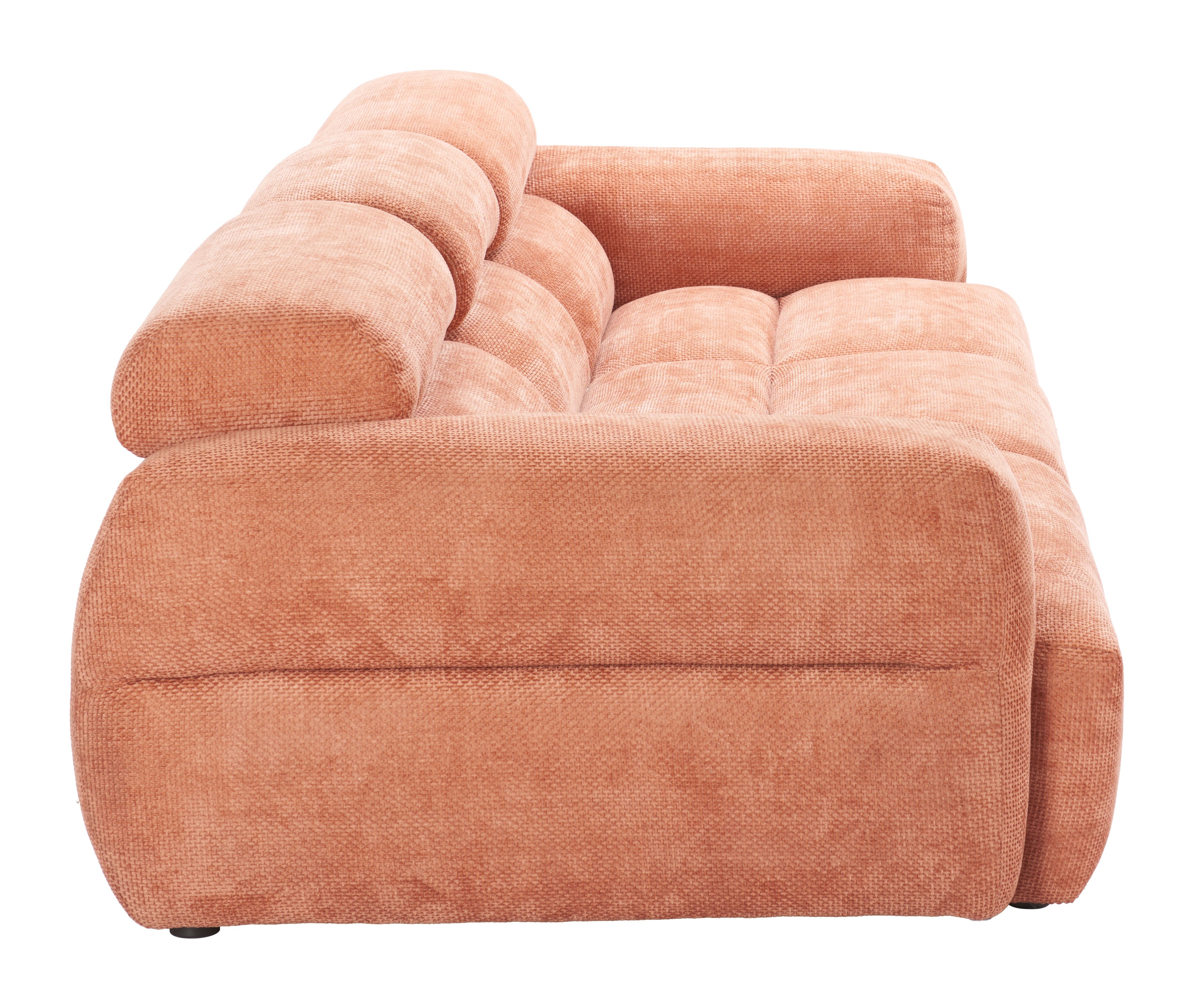 Alis Modular Sectional Orange by Zuo Modern