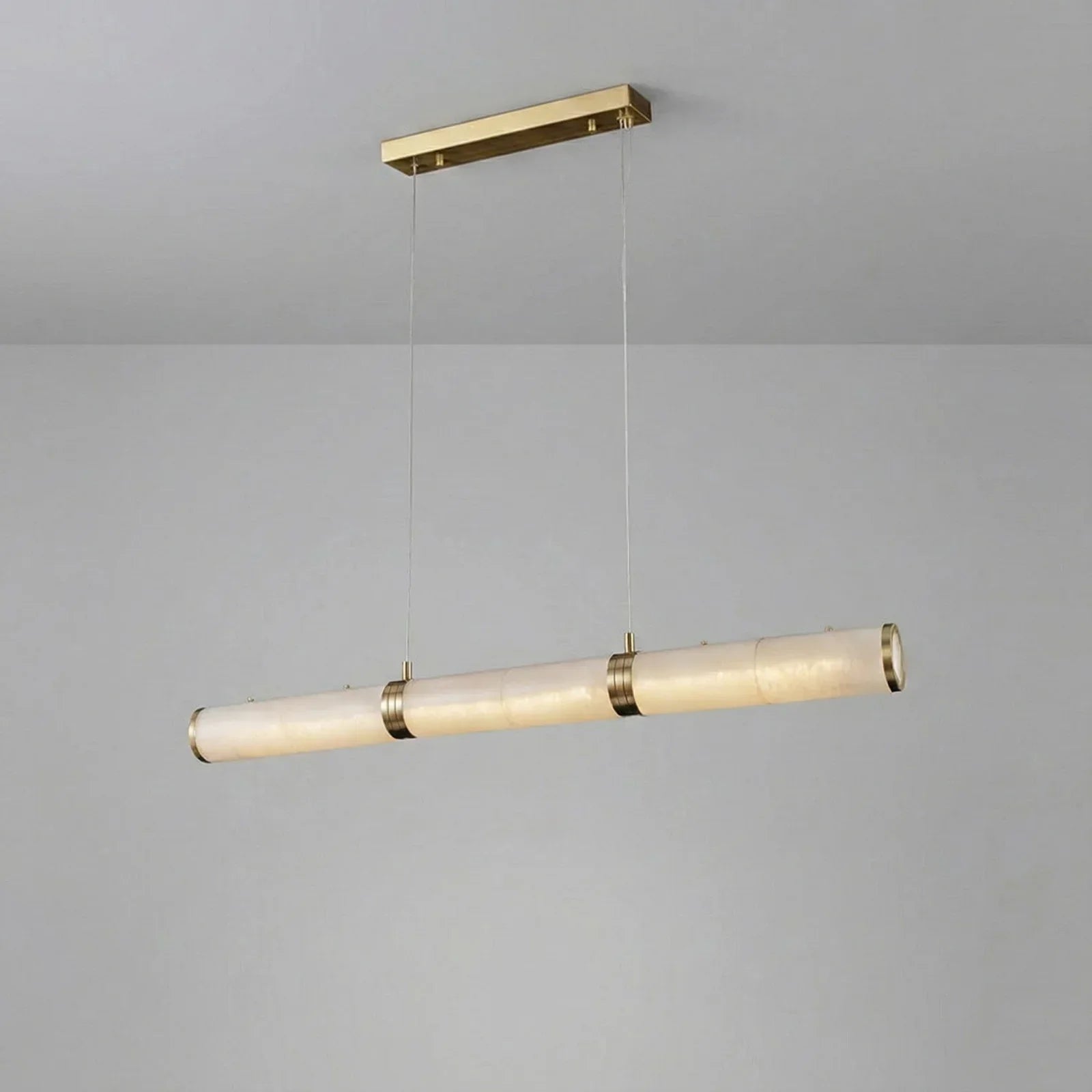 Linear Alabaster LED Pendant Light