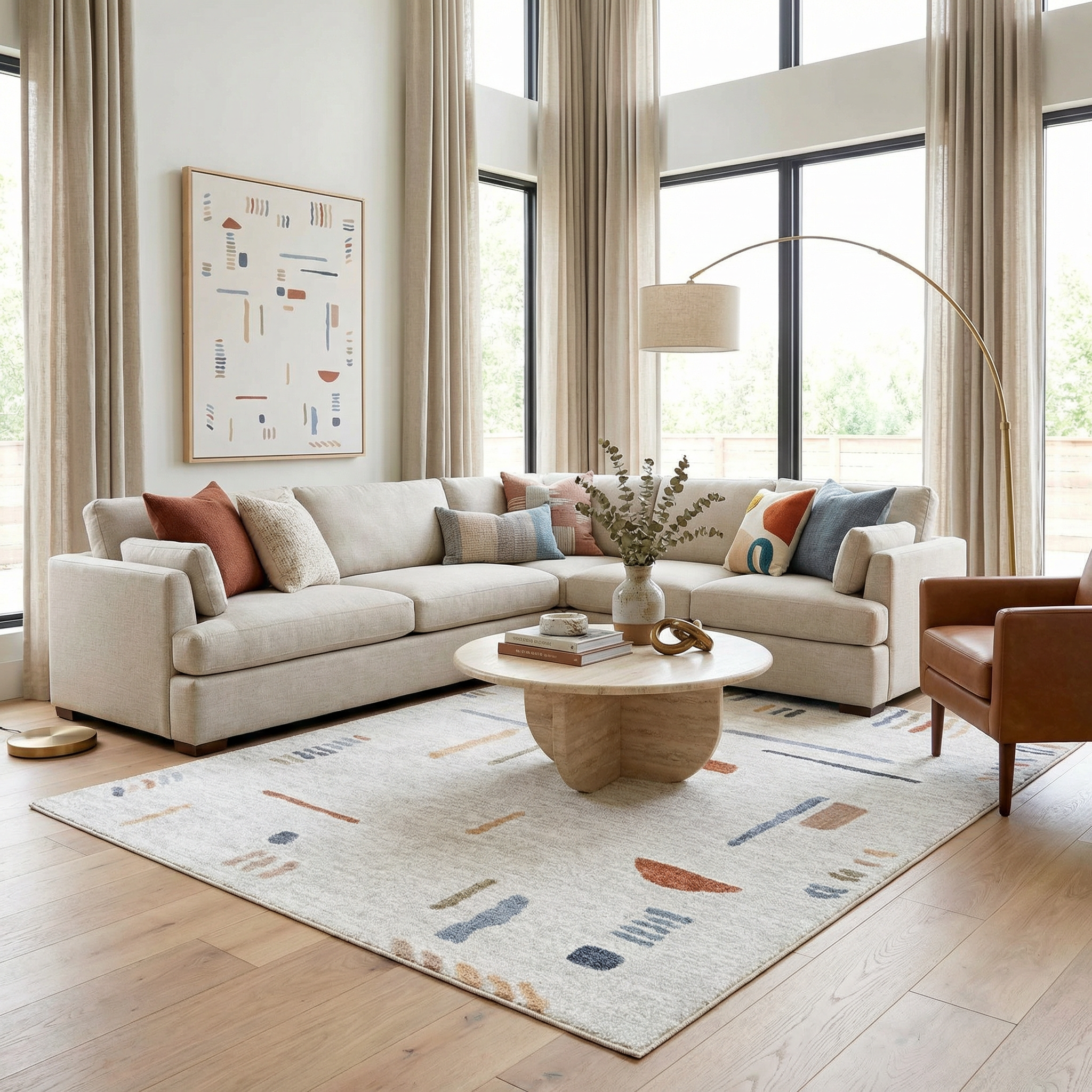 Arnon Modern Area Rug