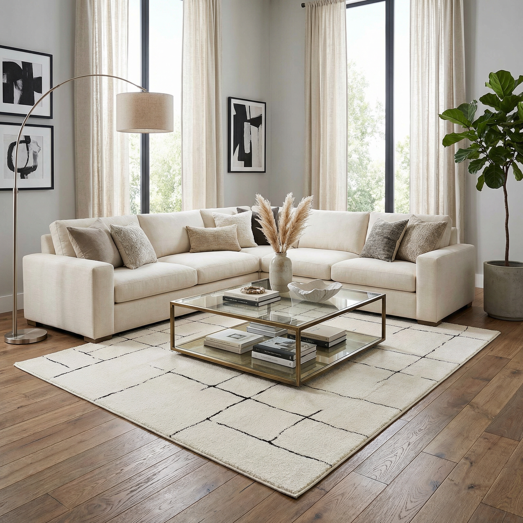 Koume Maze Area Rug
