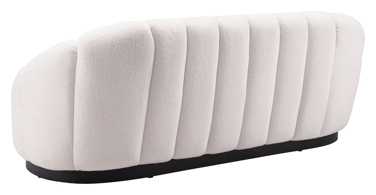 Bhutan Sofa Cream by Zuo Modern