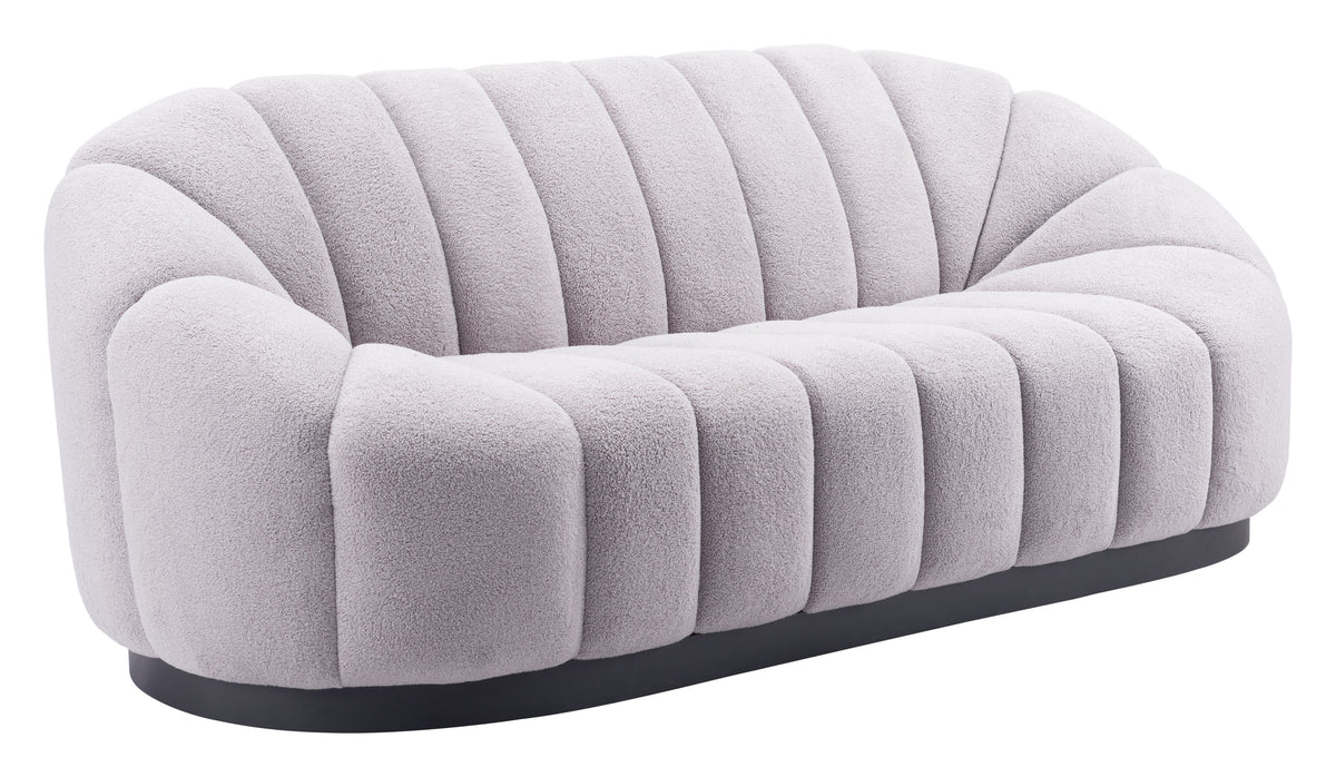 Bhutan Sofa Light Gray by Zuo Modern